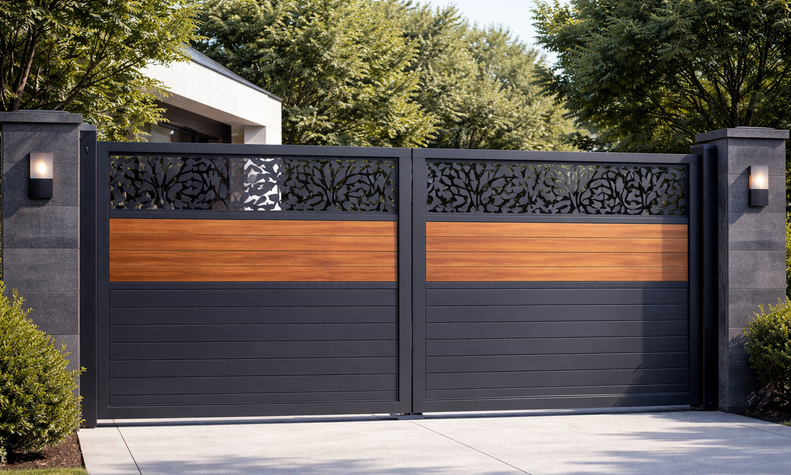 Aluminium Swing Gate